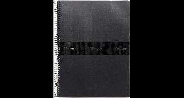 Kangaro spiraalblok - VAULT - formaat A4 - hardcover - met ruit 5mm - 2 stuks - AN-099614-A