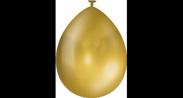 Metallic ballonnen | 25 stuks | Kleur: Goud | Afmeting: 30cm