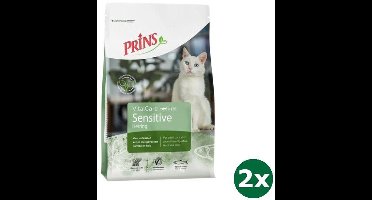 Prins cat vital care adult sensitive hypoallergeen kattenvoer 2x 4 kg