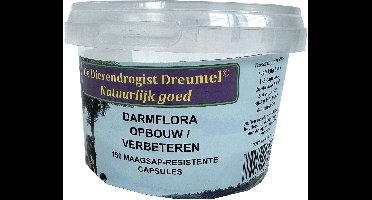 Dierendrogist Darmflora Opbouw / Verbeterend Capsules