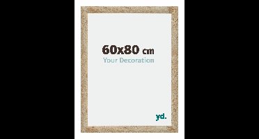 Your Decoration - Fotolijst 60x80 cm - MDF - Goud - Catania