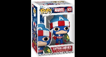 Funko Pop! Marvel: Holiday - Captain America #1438