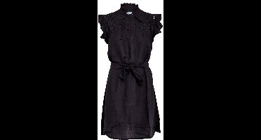 Minus Mags Short Dress Dames - Jurk - Zwart - Maat 34