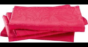 Christian Lacroix - Set van 4 servetten - Fuchsia - 50 x 50