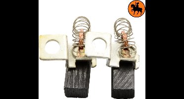 Koolborstelset voor Metabo Schuurmachine SB 720/2S R+L - 6,3x8x15mm