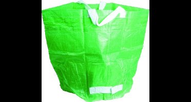 PLET afvalzak, pp (PP), groen, (lxb) 45x45cm, 70L, dikte 0.2mm