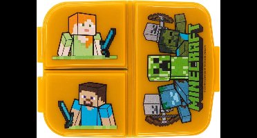 Lunchtrommel Met Compartimenten Minecraft 40420 Polypropyleen