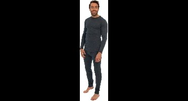 Thermokleding Set - Thermobroek + Thermoshirt - Heren - Antraciet - XXL
