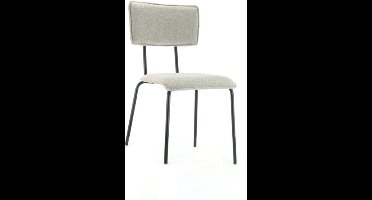 Workliving Eetkamerstoel Bo Society - Boucle Shitake