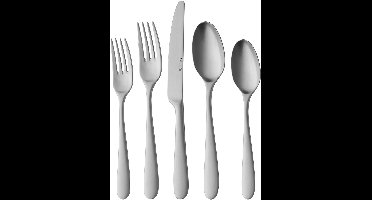 Sola Nordica Mat Bestekset 9 persoons - 90 delig - Zilverwit Premium Edelstaal 18/10 - Vaatwasserbestendig