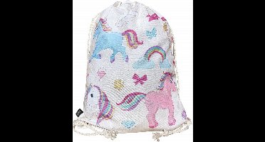 gymtas eenhoorn - zwemtas - back to school - rugzak - schooltas - sporttas - zwemdiploma