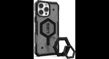 UAG Pathfinder Backcover MagSafe met polsbandje voor de Apple iPhone 16 Pro Max - Ash Black