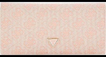 GUESS Kaarthouder Noreen Card Holder Dusty Rose Logo Roze