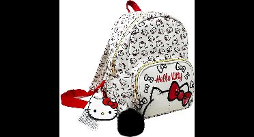 Red String - Hello Kitty Mini Rugzak - Backpack - Wit