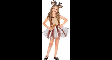 Vegaoo - Kleine rendier tutu kostuum voor meisjes