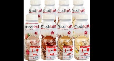 Modifast | Mix Drinkmaaltijd | Voordeelpakket | 8 x drinkmaaltijd