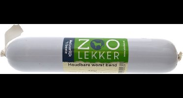 Zoolekker Houdbare Worst Eend 400 gram