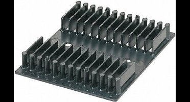 Panduit FSC24 kabelklem Zwart