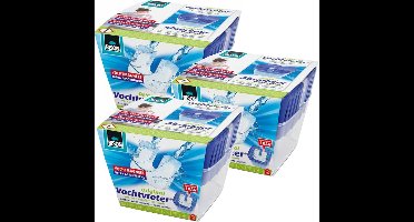 4x stuks bison vochtvreters - 450 gram - Vochtvangers - Voorkomt geurtjes en schimmels