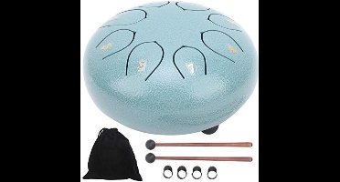 Lexium Tongue Drum - Steel Tongue Drum - Tongdrum - Steel Drum - Klankschaal - Handpan - Handpan Drum