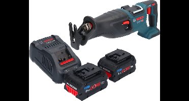 Bosch GSA 18V-28 Professionele accu reciprozaag 18 V BITURBO Brushless + 2x ProCORE accu 8.0 Ah + lader