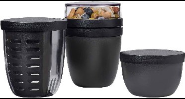 Lunchpot, Fruitpot und Snackpot Ellipse Set van 3