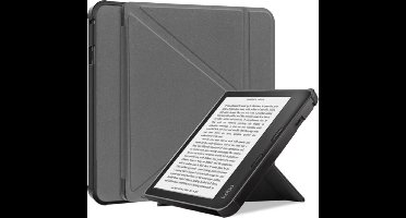 Qatrixx Luxe beschermhoes - cover - hoes - Kobo Sage - Grijs