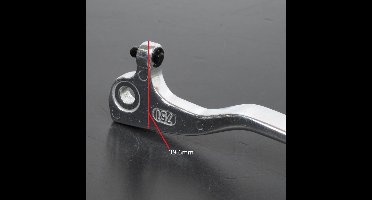 vicma rechter remhendel voor beta 50 crossmotor na 2008 75181 / g / chroom nieuw