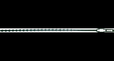 Hendrik Jan - Bindbandje - 35 cm - Groen - 12 stuks