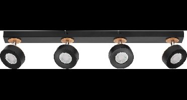 LEDVANCE DECOR SPOT PLUTO, 19,2W, 1.250lm, zwart, spot, verstelbare koppen, veelzijdig gebruik, interieurspot, warm witte lichtkleur, hoogwaardige optiek, eenvoudige installatie