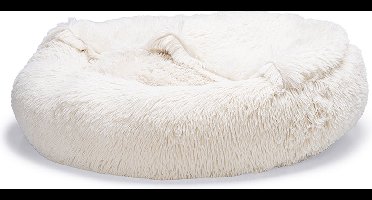 Beeztees Yala - Hondenmand - Pluche - Beige - Dia. 60 cm