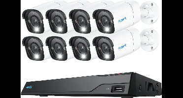 Reolink NVS16-8MB8 - set 8x camera's + recorder
