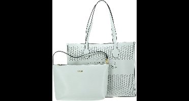 GUESS Schoudertas Katey Perf Tote Mint Mintgroen