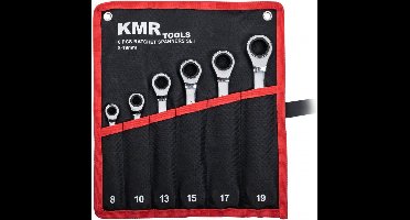 Ratel steeksleutel set - 6 delig