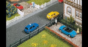 Faller - Ijzeren tuinhek, 684 mm