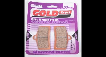 goud fren remblok voor peugeot 50 nk7 motorfiets 2010 tot 2013 av nieuw