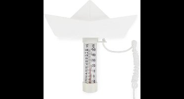 Pool Thermometer Paper Boat