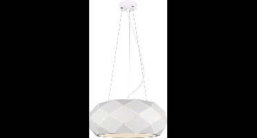 TRIO ZANDOR - Hanglamp - Wit mat - excl. 3x E27 5W