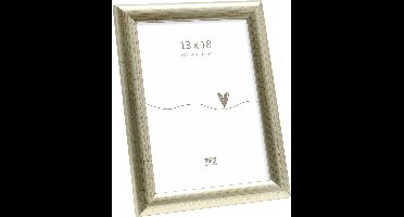 Deknudt Frames fotolijst S40CD2 - zilver  - hout - voor foto 13x18 cm