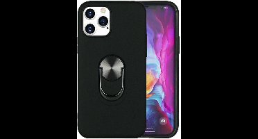 Hoesje Geschikt voor iPhone 11 Pro hoesje Shockproof Armor case - back cover – TPU – Zwart