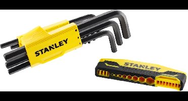 Stanley Stiftsleutelset 9Dlg Hex Grip