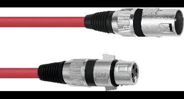 OMNITRONIC xlr kabel 3pin 3m rd