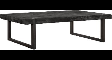 24Designs Timeless Salontafel Beam - B80 X L120 X H35 Cm - Teakhout Zwart