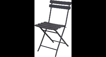 Pro Garden Bistrostoel | Staal | Antraciet