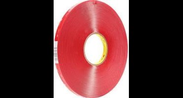 3M 4905F256 Dubbelzijdige tape Transparant (l x b) 66 m x 25 mm 1 stuk(s)
