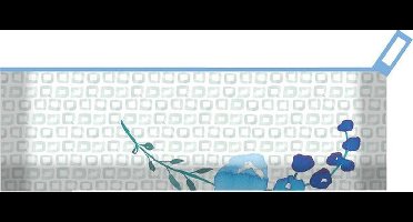 Kangaro etui - Flora Castle - 75x220 mm - tekenetui - K-24021