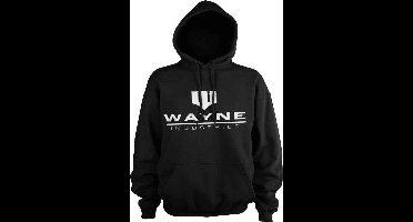 DC Comics Batman Hoodie/trui -L- Wayne Industries Logo Zwart