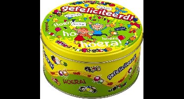 Snoeptrommel gefeliciteerd