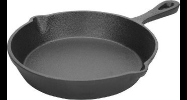 Gusta - Gietijzeren Pan - ø16,5cm - Zwart