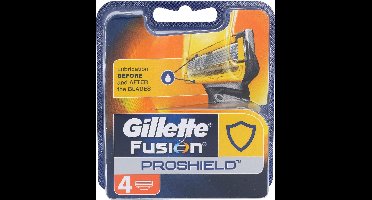 Gillette - Fusion Proshield - Scheermesjes - 4 Stuks